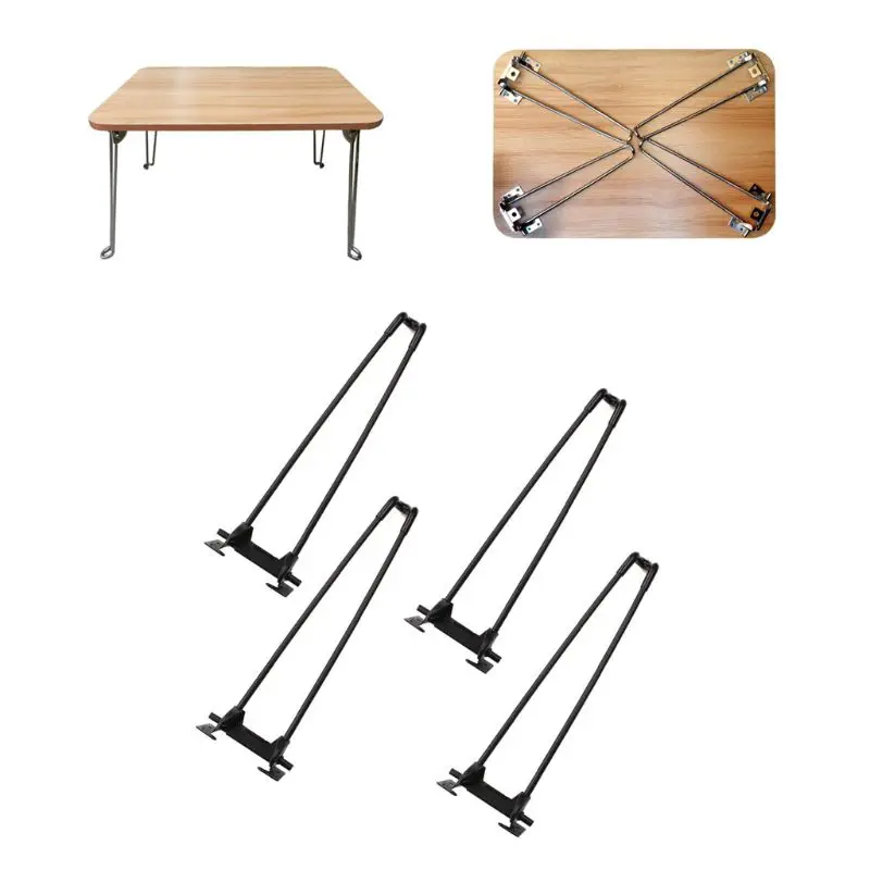 4 шт 14 &quotHeavy Duty шпилька ноутбук стол со складными ножками эльф лихолесья