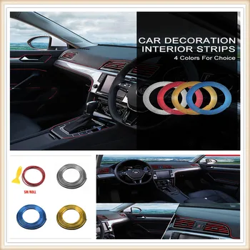 

5M Car Styling Interior Accessories Strip Sticker For Honda Jade FCV Crider NSX-GT N-One GEAR FCEV Skydeck P-NUT Legend