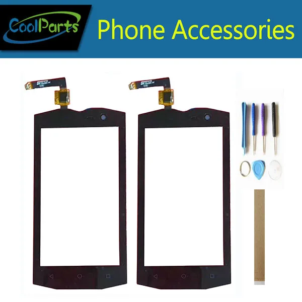 

4.5" For Crosscall Trekker M1 Core Trekker-M1 Core Touch Screen Digitizer Glass Panel Lens Black Color With Tools Tape