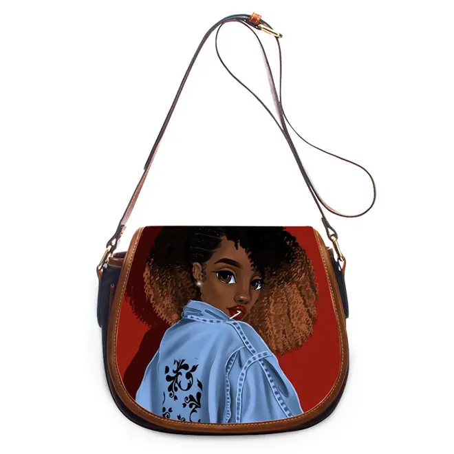 FORUDESIGNS/кожаные женские сумки, женская сумка на плечо, дизайнерская роскошная женская сумка, Большая вместительная африканская ручная сумка для женщин - Цвет: YQ3600DM