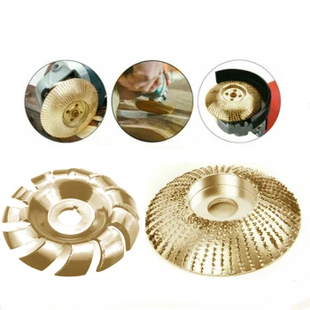 

Equipment Wood carving disc 90mm Rotary 12 Teeth Power Tool Parts Shaping