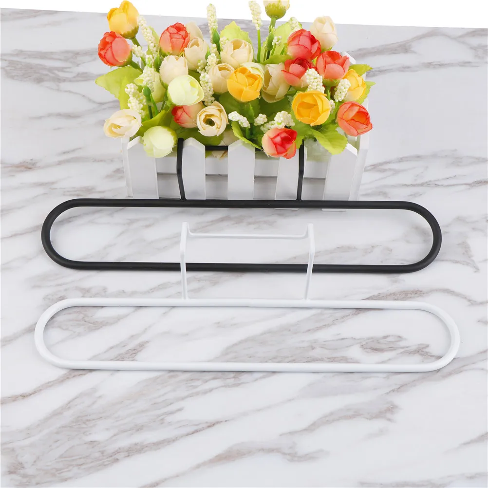 Iron Towel Rack Cupboard Hanging Wash Cloth Organizer Sponge Holder Wardrobe Cabinet Kitchen Storage Rack Bathroom Shelves