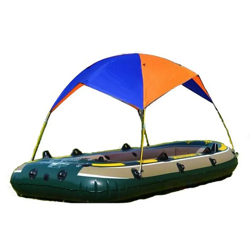 

Fishing Awning Two-Person Portable Waterproof Sun Shade Shelter Canopy Boat Tent Folding Dinghy Cover Inflatable Kayak Beach