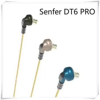 

SENFER DT6 PRO 2BA+1DD Piezo Hybrid In Ear Earphone HIFI Running Sports Earplug Earbud Detachable Cable PT25 PT15 DT8 T2 ZST V80
