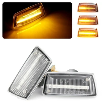 

2 Pieces Car Vehicle Dynamic LED Side Indicator Lights For Opel Insignia Astra H Zafira B Corsa T300 J300 J305 J308 J309