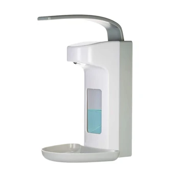 

Elbow Soap Dispenser Hand Disinfection Dispenser Wall Mounted Sensor Alcohol Disinfection Spray Dispenser for School Hotel Bathr