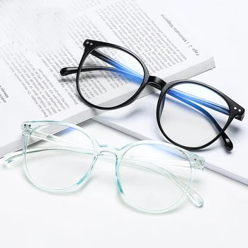 

2020 Trends Office Anti Blue Light Oversized Retro Computer Glasses Women Blue Blocking Gaming Big Size Men Eyeglasses Frame