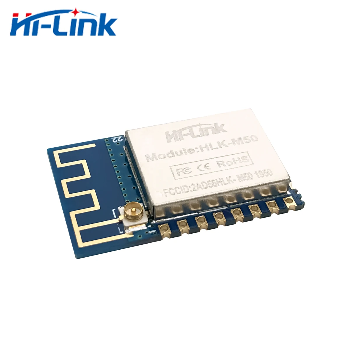 Бесплатная доставка 10 шт./лот 2 4G 3 В одинарный HLK M50 RDA5981 Wi Fi Беспроводной Модуль uart