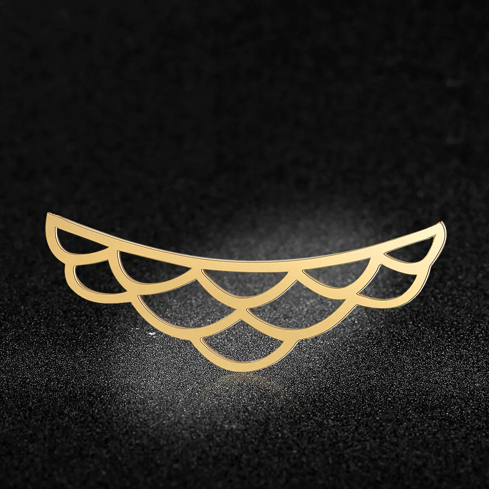 100% Stainless Steel Lotus Conch Unicorn Fox DIY Connector Charm Pendants Wholesale AAAAA Quality Jewelry Finding Charms | Украшения и
