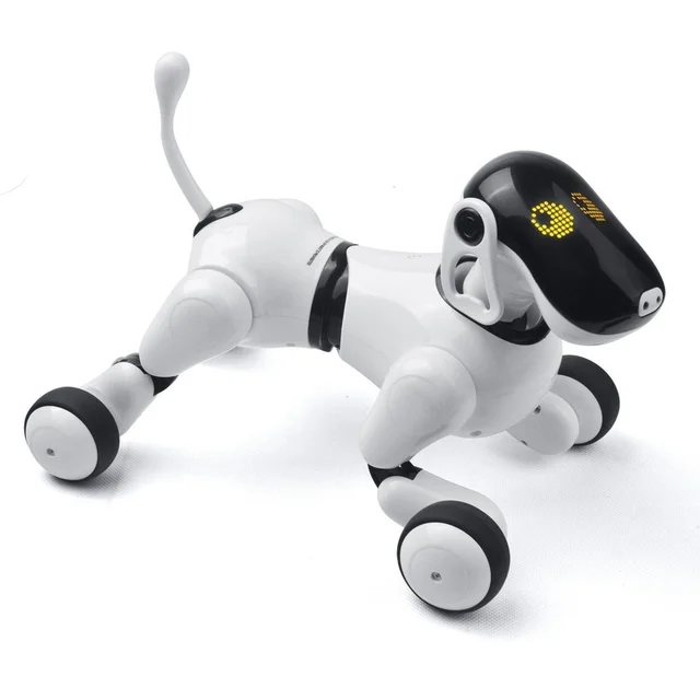 Educational Toy Smart RC Robot Dog Remote Control Dog Voice Control Intelligent Talking Electronic Pet Toy AI Smart Dog kid gift