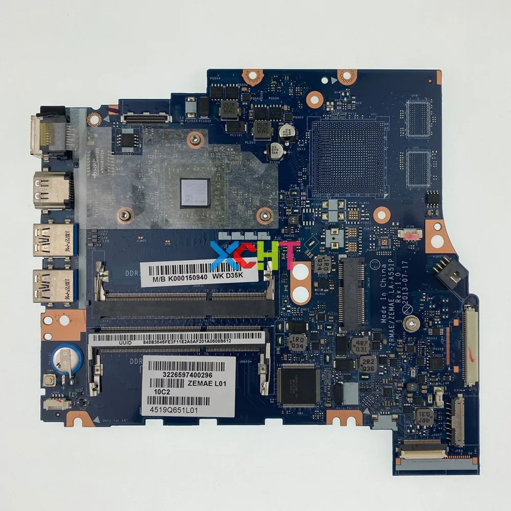 Ideal K000150940 ZRMAE/ZEMAE LA-A551P for Toshiba Satellite M50D M55D M50DT Laptop Notbook PC Motherboard