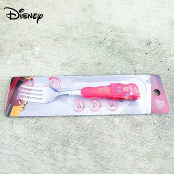 

Disney Children's Stainless Steel Fork Fashion Car Story Pattern Fork Ice Romance Cartoon Aisha Anna Fork
