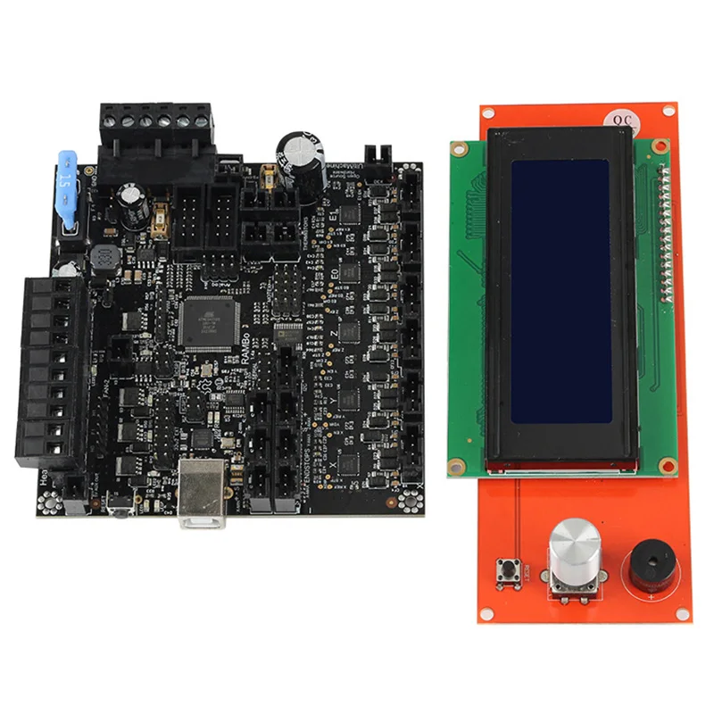 

RAMBo V1.4 Motherboard Stepper Drivers Integrated PCB for Lulzbot Taz6 3D Printer VDX99