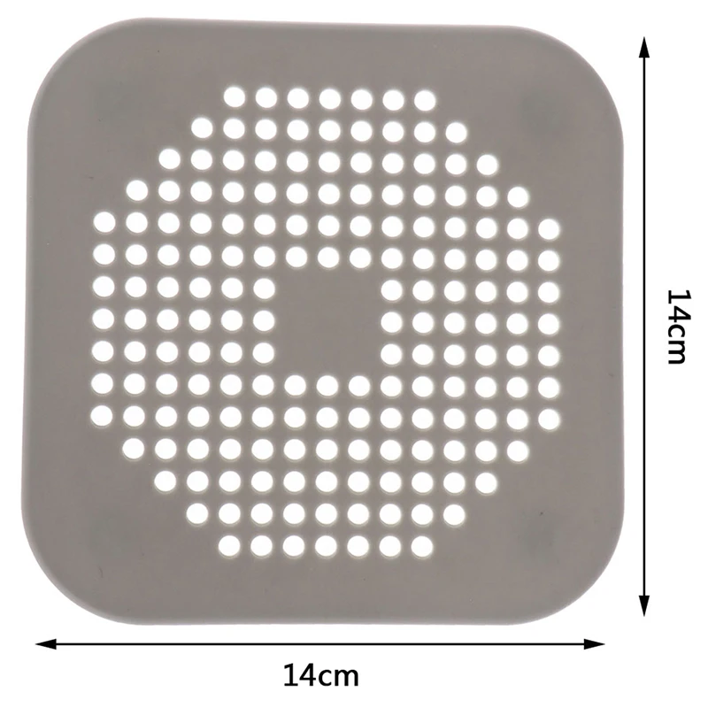 Captadores de pelo de silicona Filtro de drenaje para fregadero ducha Filtro de suelo de bañera tapón de agua de goma cocina desodorante para baño enchufe