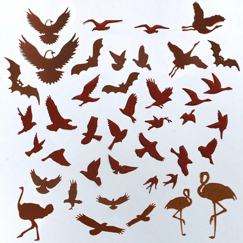 DUOFENMETALCUTTINGDIESsmallflyingbirdseagleseagullswallowdovestencilDIYScrapbookPaperAlbum2019new-AliExpress15