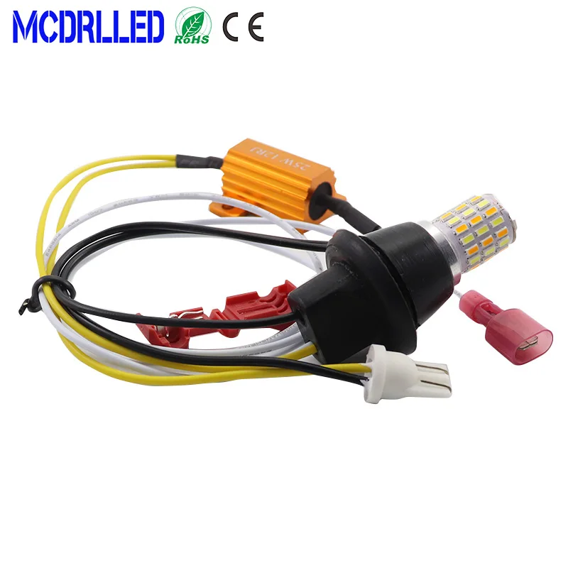 Mcdrled  ÷ LED  õ , Canbus ְ , ڵ ,  ο ȭƮ, 12V, T10, W5W, T15, 2 
