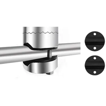 

Hot For 19-25mm With Gasket Marine Boat Rail Mount Easy Relocation Drain Anti-rust Hardware Fishing Rod Holder Stainless Steel