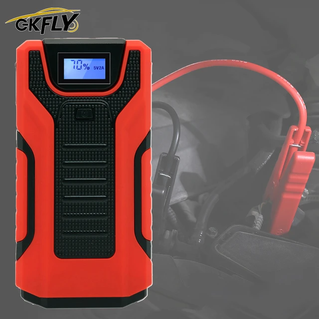 GKFLY Tragbare Auto Start Gerät Starthilfe Kabel Tragbare Power Bank Benzin  Diesel Auto Batterie Booster Ladegerät