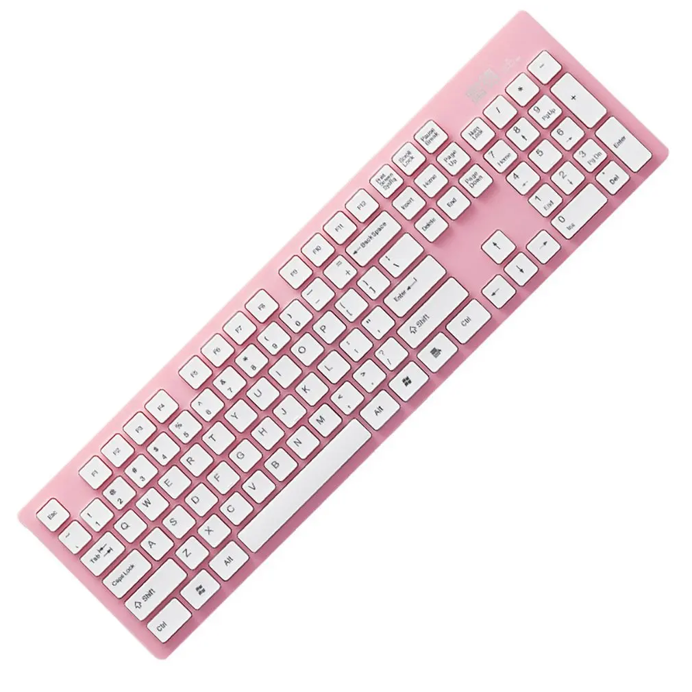 

K3 Ergonomic Design Wireless Keyboard Lightweight 2.4GHZ Super Quiet Keyboard for Laptop PC Office Supplies