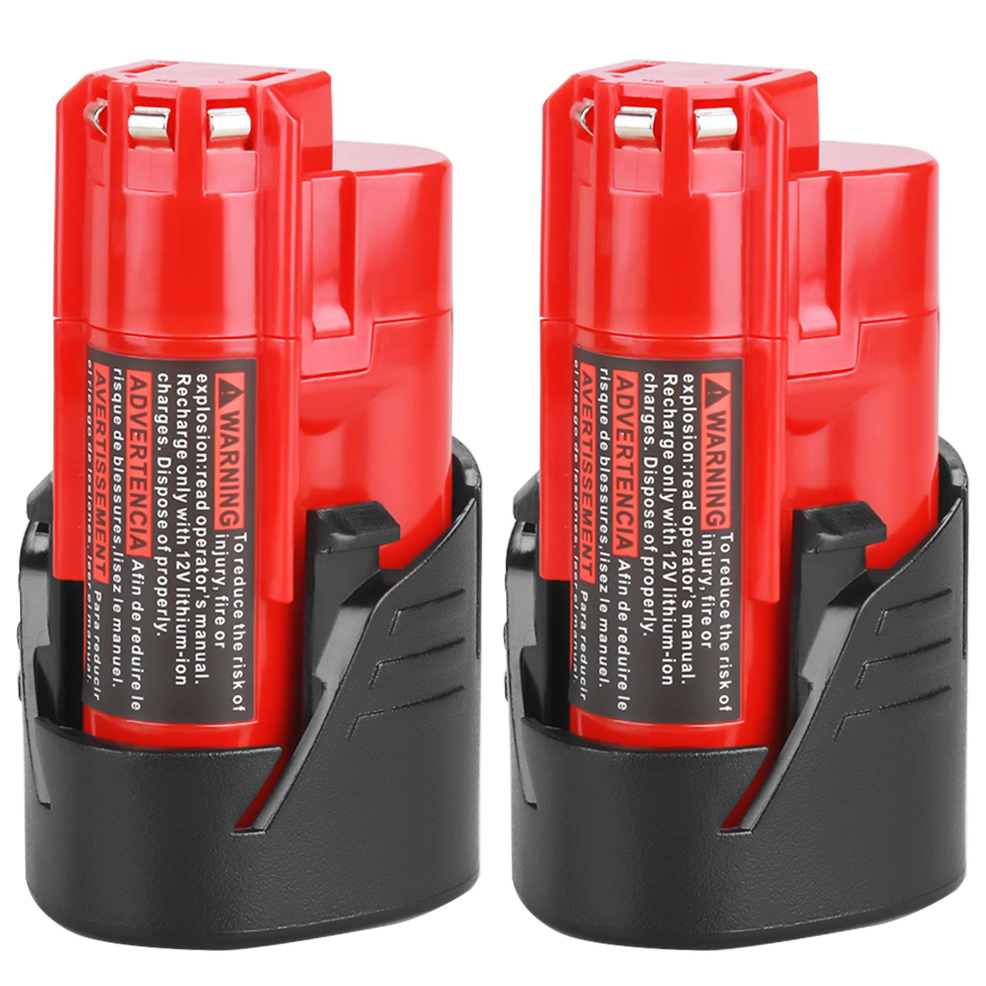 Batteria per Milwaukee M12 XC 2401 mAh 12 v ricaricabile di 12 V 3.0Ah per le batterie 48-11-3000 MIL-12A-LI degli strumenti senza cordone di 33