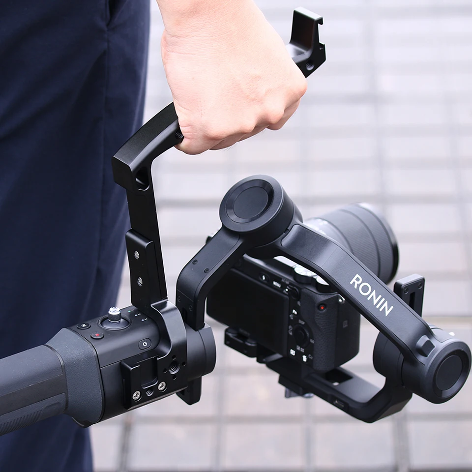 Рукоятка для DJI Ronin S/Ronin SC Gimbal стабилизатор поддержка расширение монтажный монитор/держатель микрофона w холодное крепление для обуви