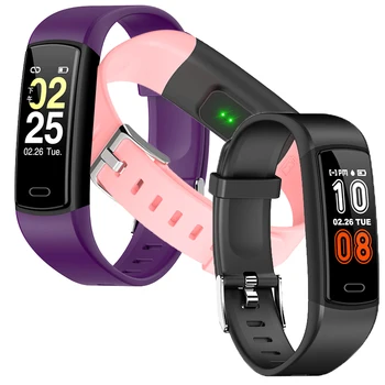 

Smart Health Watch Heart Rate Monitor Sleep Tracking IP67 Waterproof Bluetooth Smart Bracelet Sedentary Reminder Reminder Clock