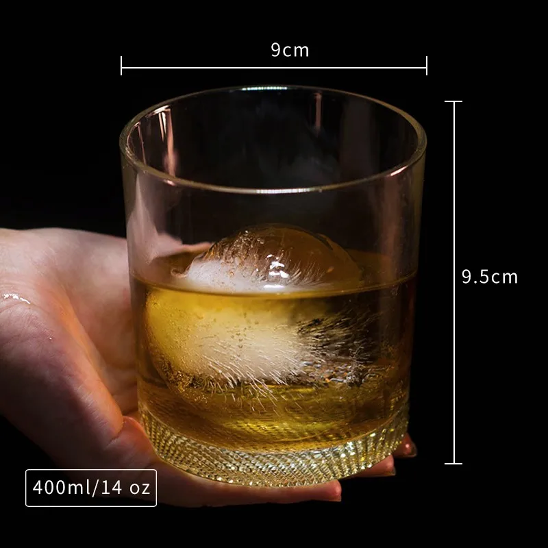 Whiskey Glasses Scotch Glasses Old Fashioned Whiskey Glasses Perfect Gift for Scotch Lovers Style Glassware for Bourbon/Rum