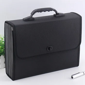 

Large-capacity Expanding File Folder Document Organizer 26 Pockets Accordion Folder Organizer for Documents Bag