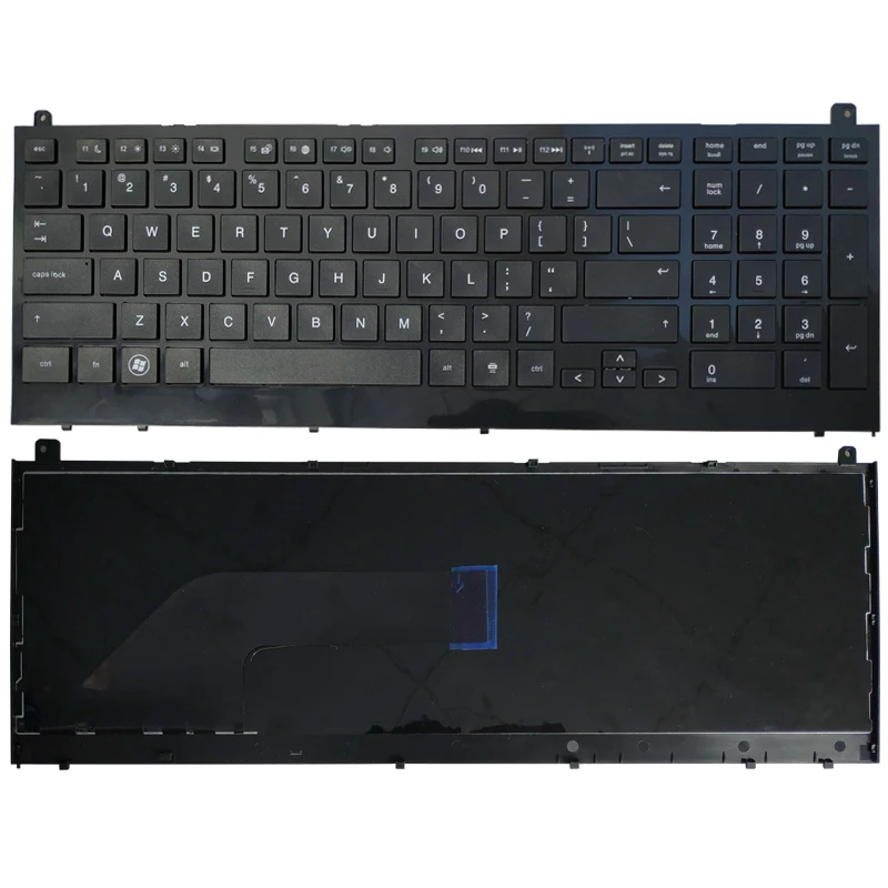 

Клавиатура US Pop для ноутбука HP probook 4520 4520S 4525S 4525, черная английская клавиатура с рамкой