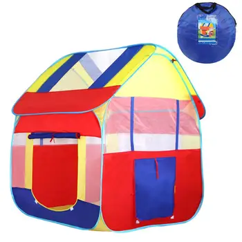 

Blue Child Playhouse Tents Indoors/Outdoors House For Boys & Girls Perfect Gift For Toddlers