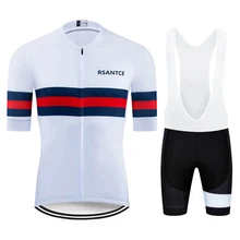 Pro Team Cycling Jerseys Sets Bicycle Kit Cycling Suit Clothing Short Sleeve Road Bike Jersey Maillot Ciclismo