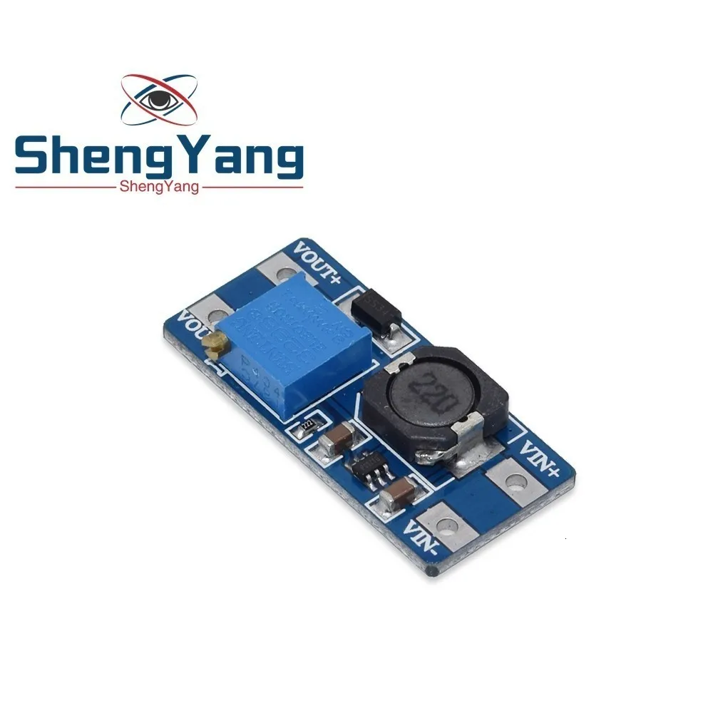 MT3608 2A Max DC-DC Повышающий Модуль питания усилитель мощности 3-5 в до 5 В/9 В/12 В/24 В