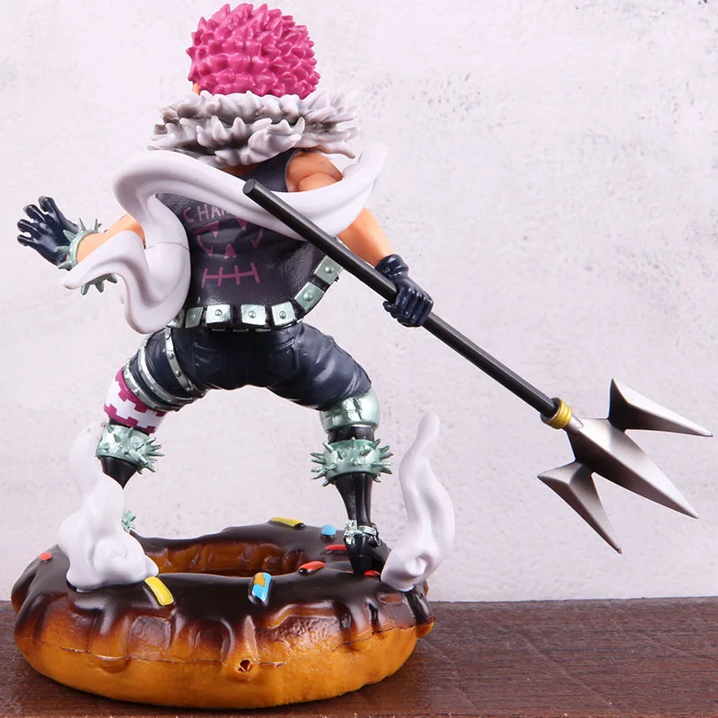 Аниме one piece Charlotte Katakuri пончики версия ПВХ Katakuri one piece фигурка Коллекционная модель игрушки