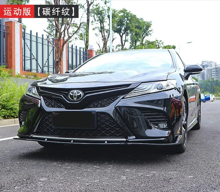 Для Camry Body kit спойлер- для Toyota Camry YDB ABS задний спойлер передний бампер диффузор защитные бамперы