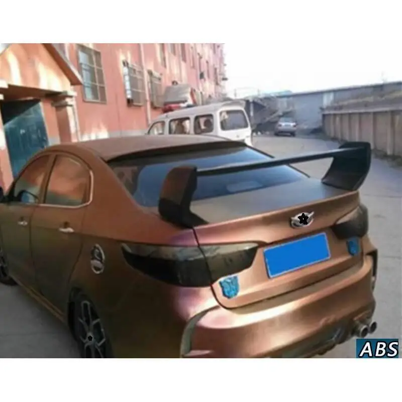 Автомобильный Стайлинг, автомобильный аксессуар, модификация, авто модернизированный, автомобил, модифицированный, персонализированный Спойлеры крыльев 18 19 для Kia K2