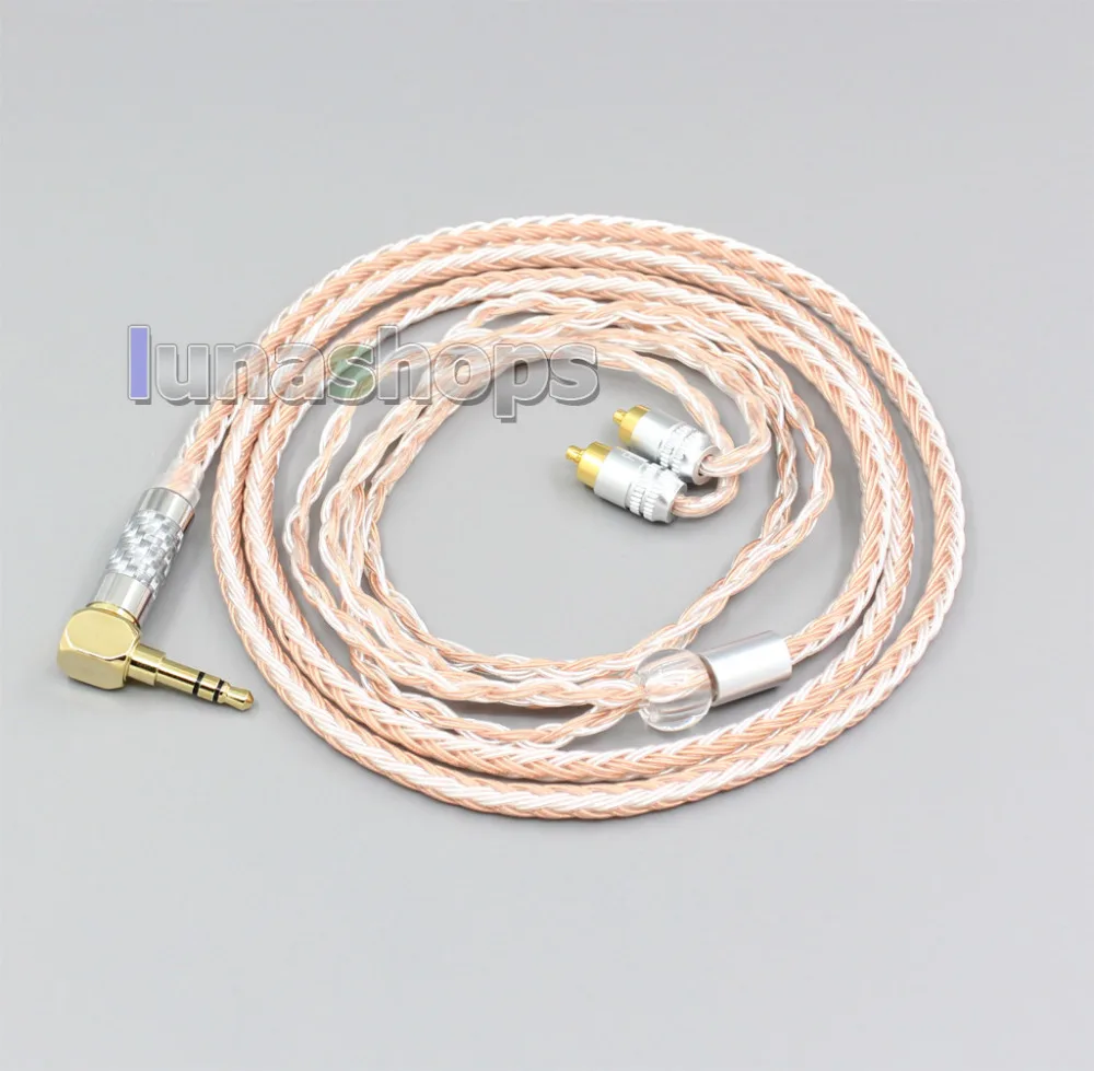 2,5 мм 3,5 мм XLR сбалансированный 16 Core OCC серебро смешанные кабель для наушников sony IER-M7 IER-M9 IER-Z1R LN006473