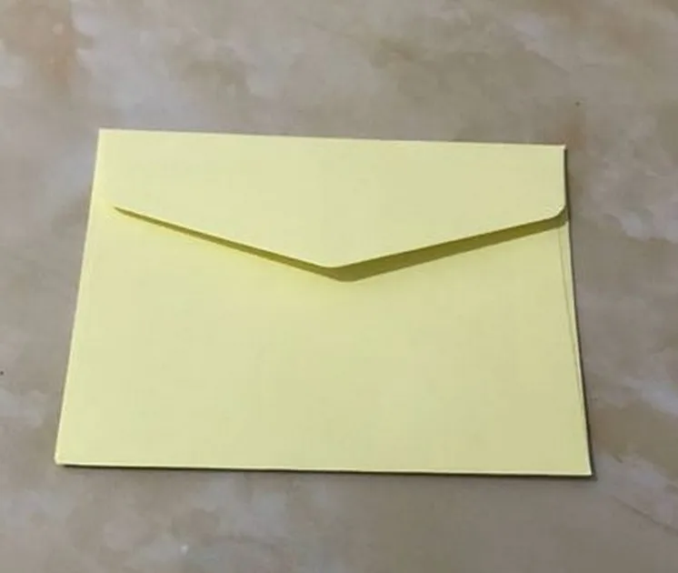 1 шт./лот мини-конверты ярких цветов DIY Многофункциональный бумажный конверт для письма бумажные открытки школьный материал