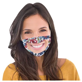 

Transparent Visible Face Mask With Mouth Expression Lip Reading Mask Mouth Muffle Skin Care Mouth Mask Mascarilla Lavable