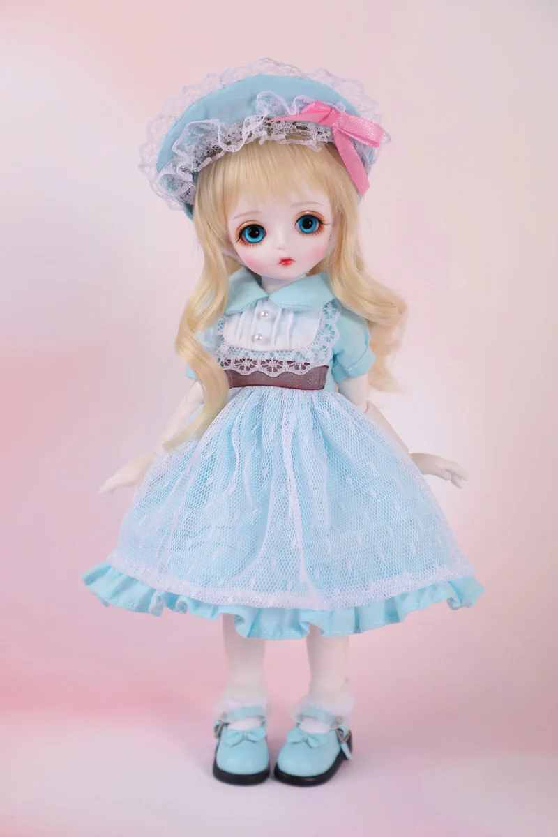 Полный набор BJD Кукла SD 1/6 шарнир для маленьких девочек совместное медведь кукла подарок на день рождения