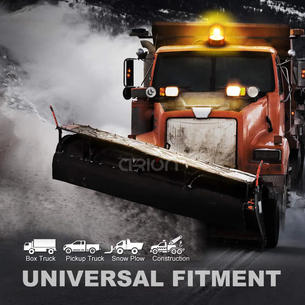 Крыша 40 светодиодный магнитный сплошной Янтарный аварийное освещение