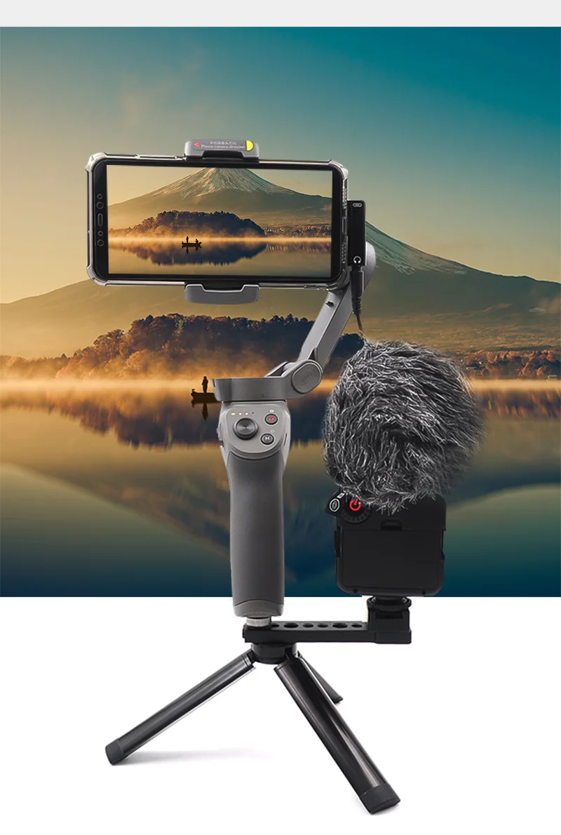 Портативная подставка для камеры с расширениями для DJI OSMO moble3/moble2