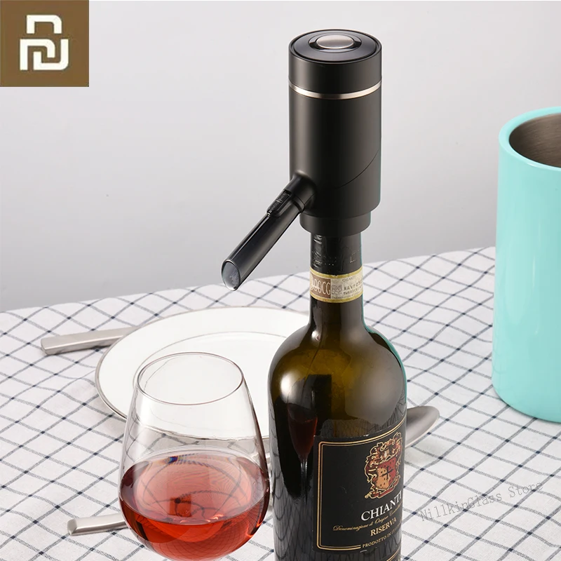 Youpin 2 в 1 быстрая графин с множеством Электрический красное вино диспенсер и decaner