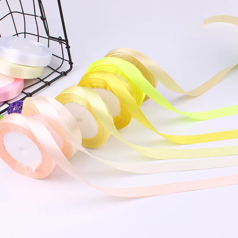 25Yards/Roll Grosgrain Satin Ribbons for Wedding Christmas Party Decoration Wide6mm-50mmDIY Bow Craft Ribbons Card Gift Material - Image 2