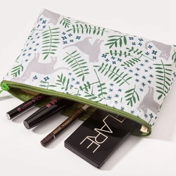 

3pcs Women Cosmetic Toiletry Travel Wash Makeup Bags Holder Pouch Kits Set Nylon Transparent Floral Print Travel Makeup Bag