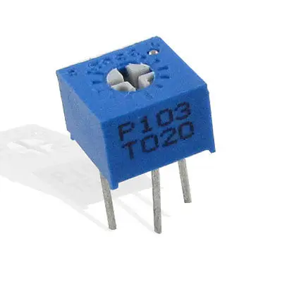 2x10 K ohm 3362P-1-103 6,8 мм квадратные переменные резисторы