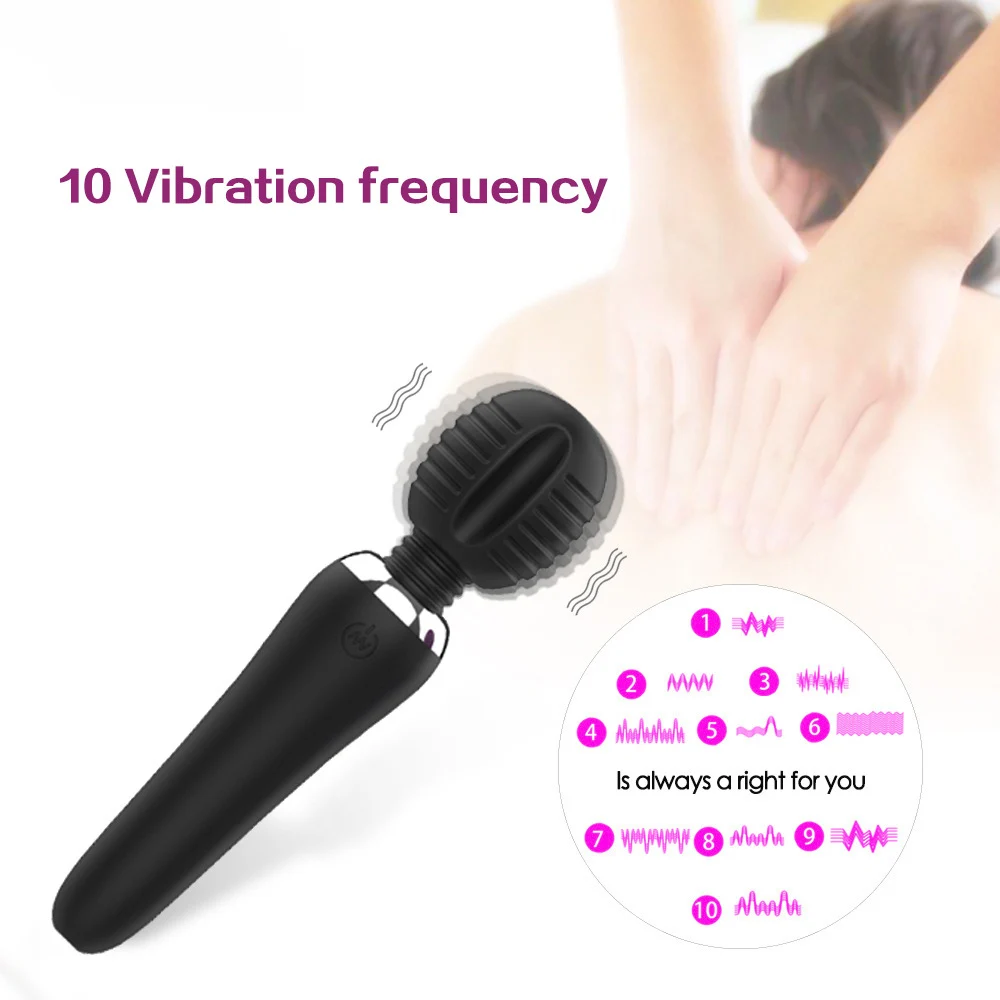 G-Punkt-Massagegerät 10 Geschwindigkeiten Sex Shop Erotik Super Leistungsstarke Klitoris Nippel Stimulator Sexspielzeug für Frau Magic W_voghion.com