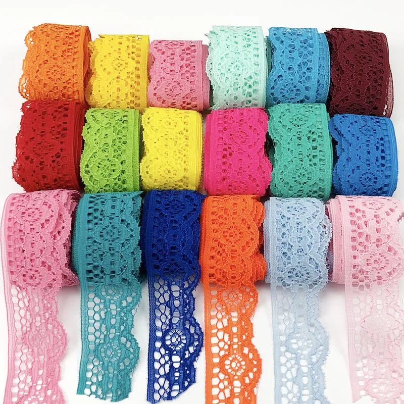 

10 Yards Non-elastic lace fabric clothing underwear toys jewelry decoration DIY tailor accessories