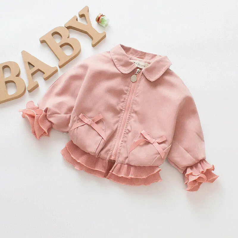 

Pudcoco Newborn Baby Girl Kid Outerwear Zipper Autumn Winter Jackets Clothes Top 0-7Y