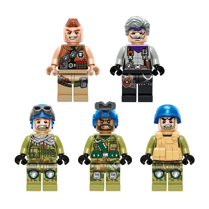 

ENLIGHTEN Building Blocks Thunder Mission 3208 Awning Surprise Action 3207 Super Weapons Appeared Boy Assembled Toys