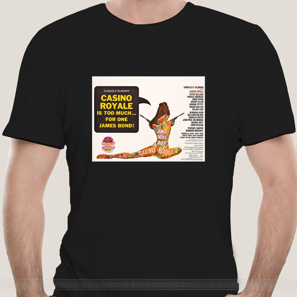 1960 ретро постер казино Royal футболка унисекс с капюшоном в стиле хип-хоп куртка